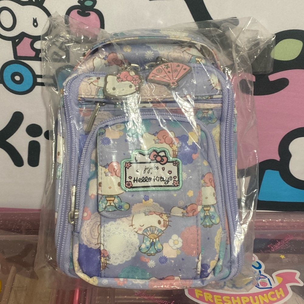 NWT New Jujube Hello Kitty Kimono sanrio mini BRB bag